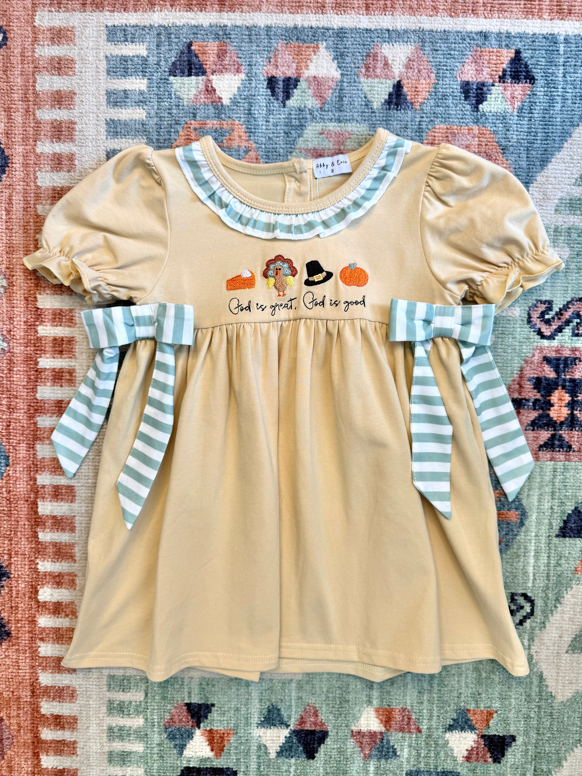 “God is Great God is Good” Thanksgiving Dress