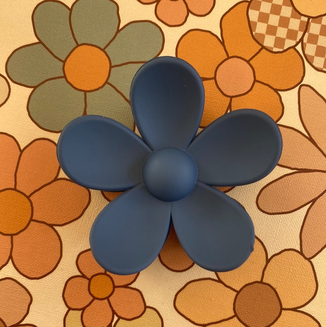 Daisy Flower Claw Clip