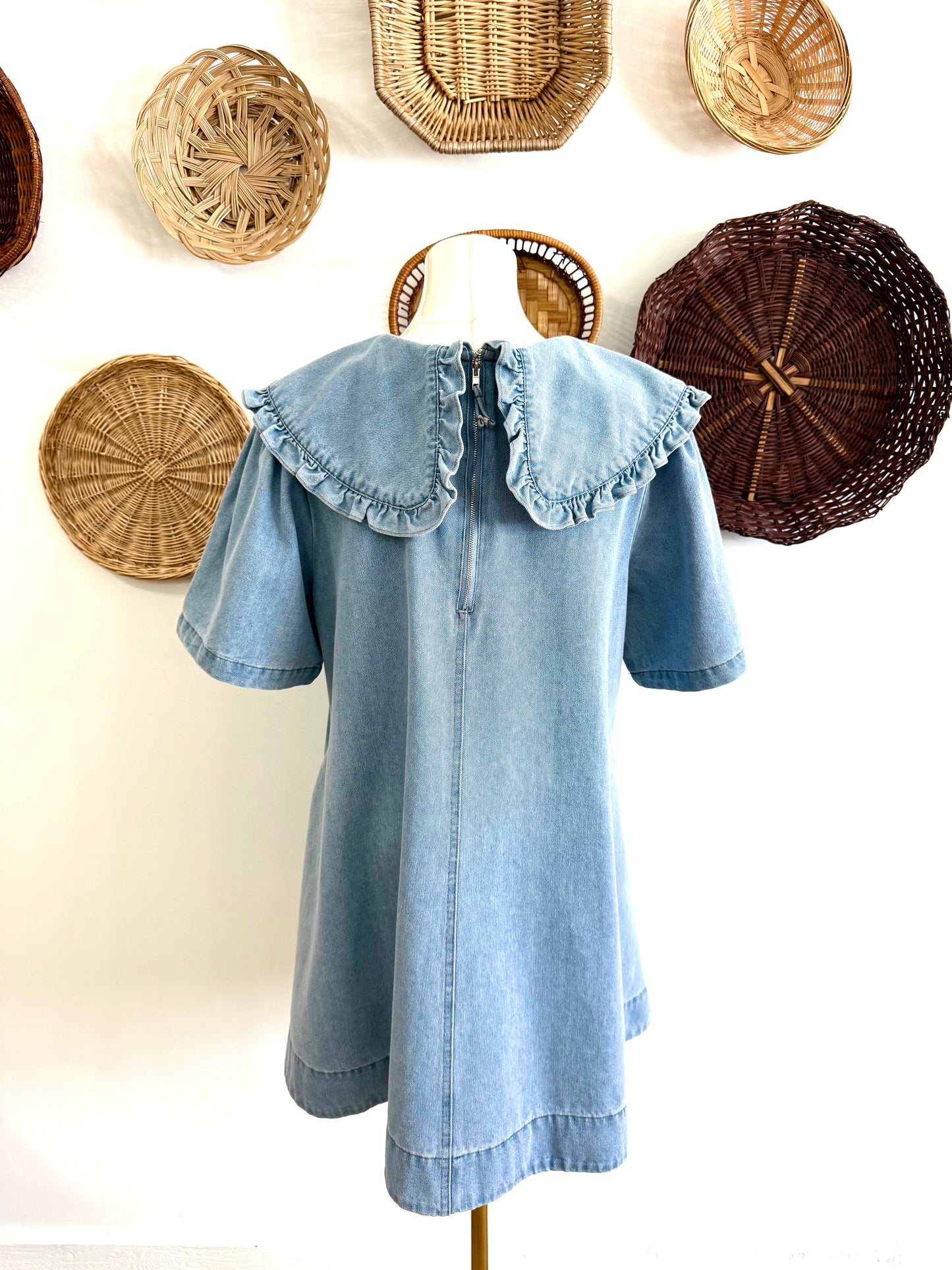The Ravi Denim Collared Dress
