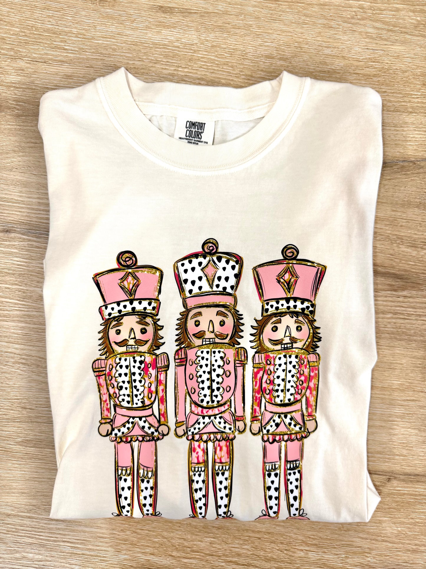Comfort Colors Nutcracker T Shirt in Ivory