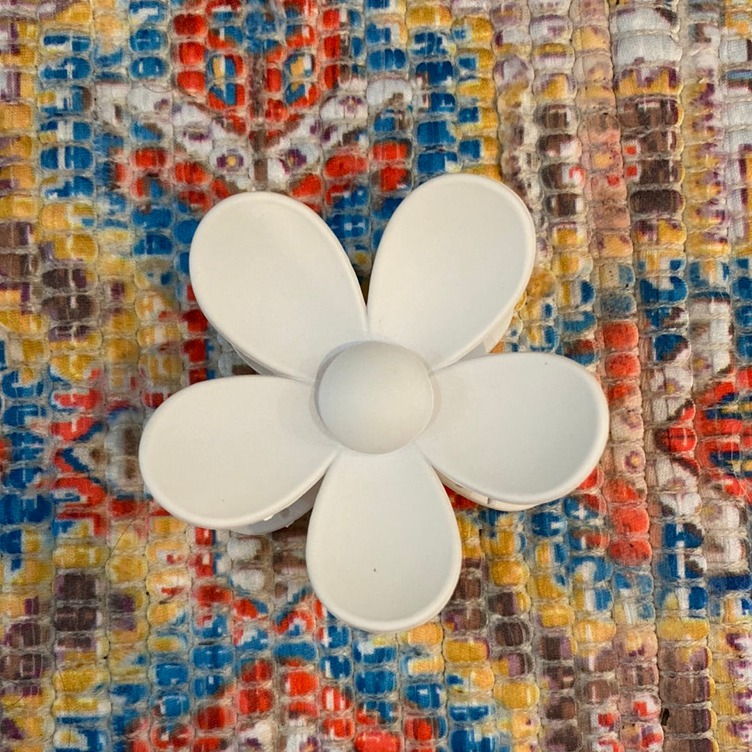 Daisy Flower Claw Clip