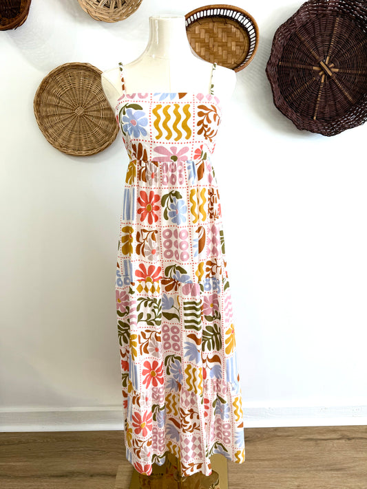The Kade Boho Print Maxi Dress