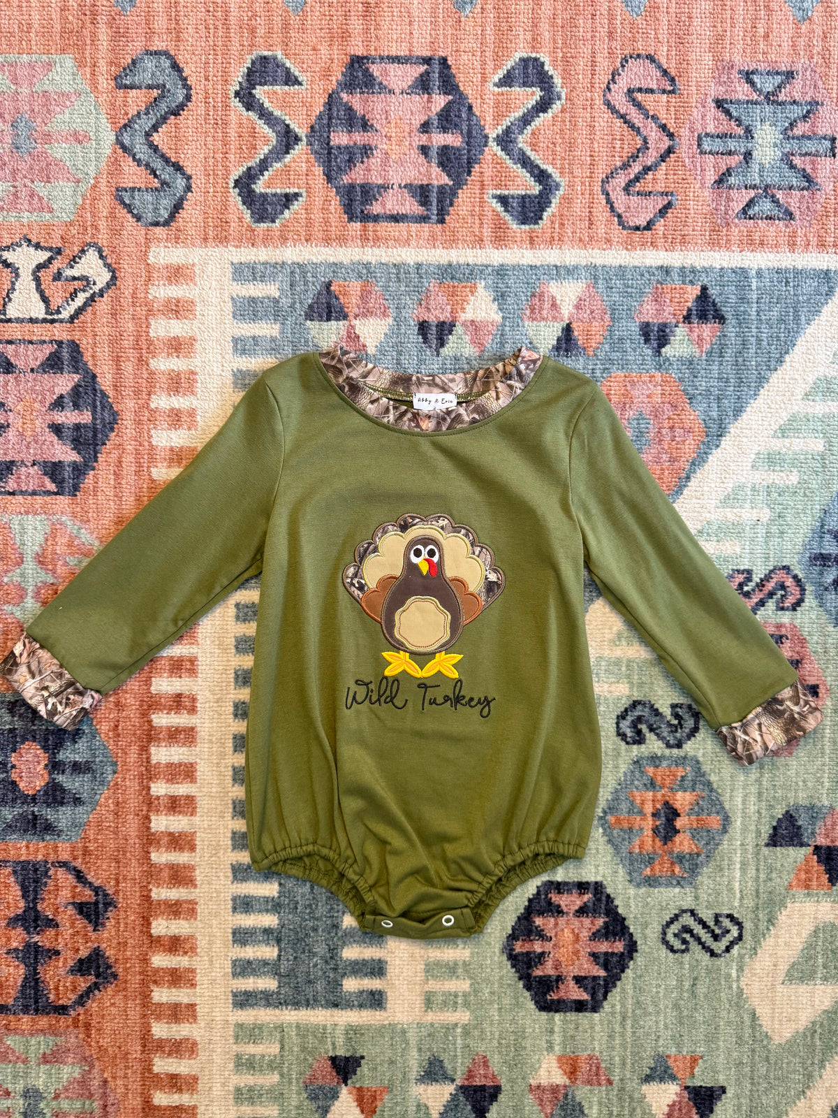 Boy’s “Wild Turkey” Camo Bubble