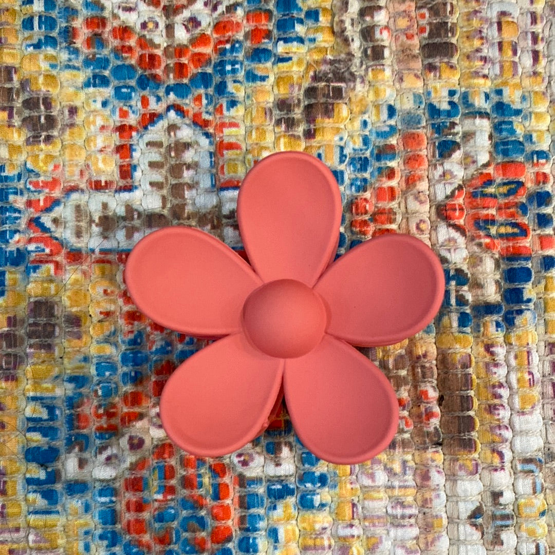 Daisy Flower Claw Clip