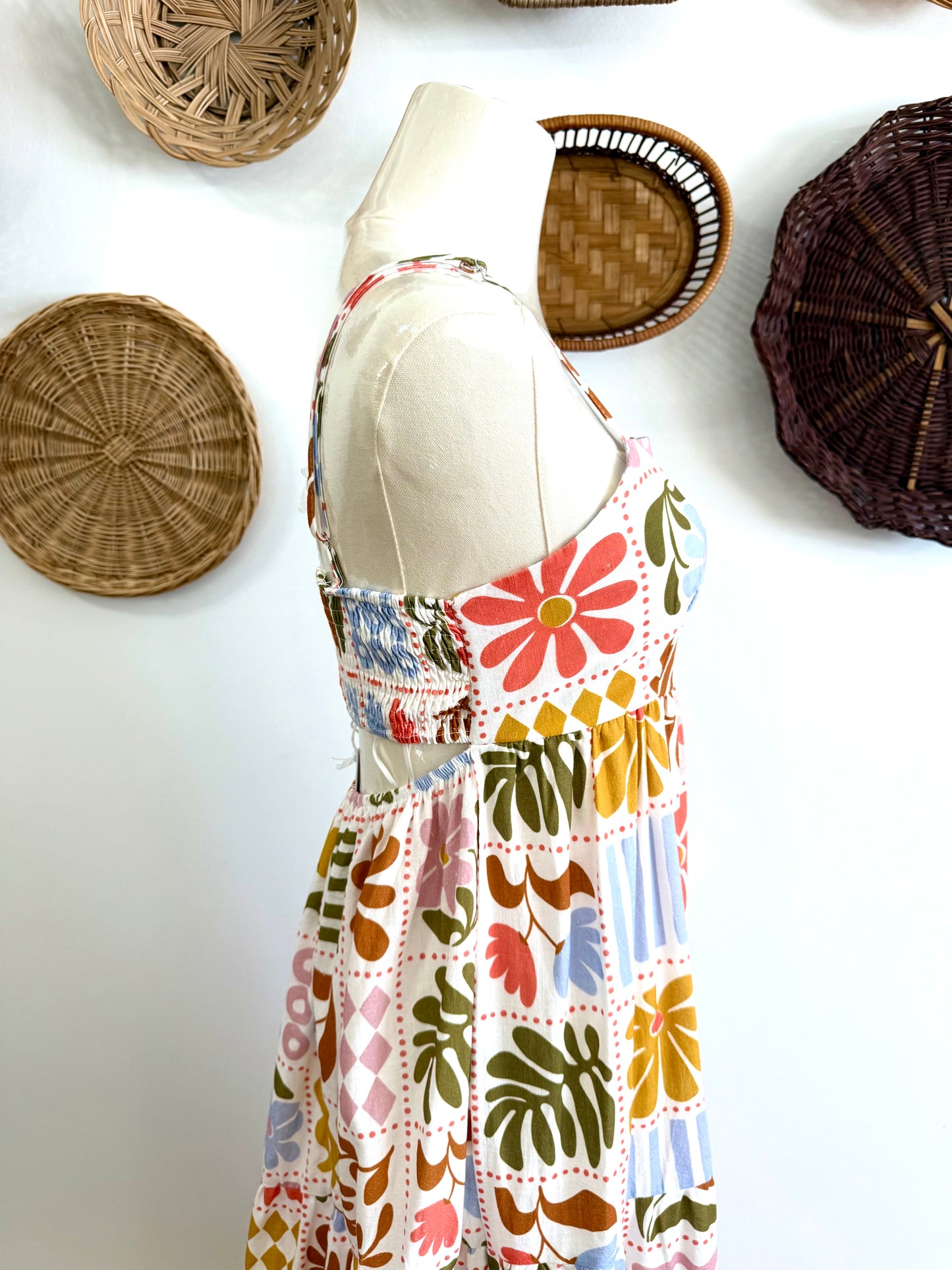 The Kade Boho Print Maxi Dress
