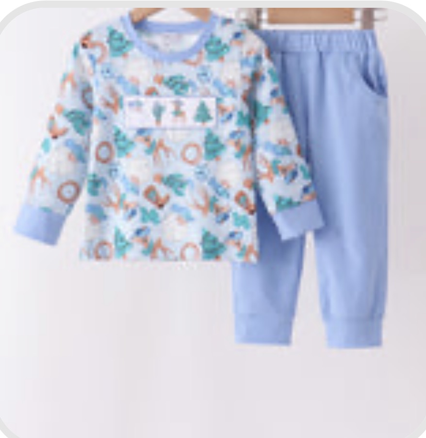 Boy’s Cowboy Santa Set