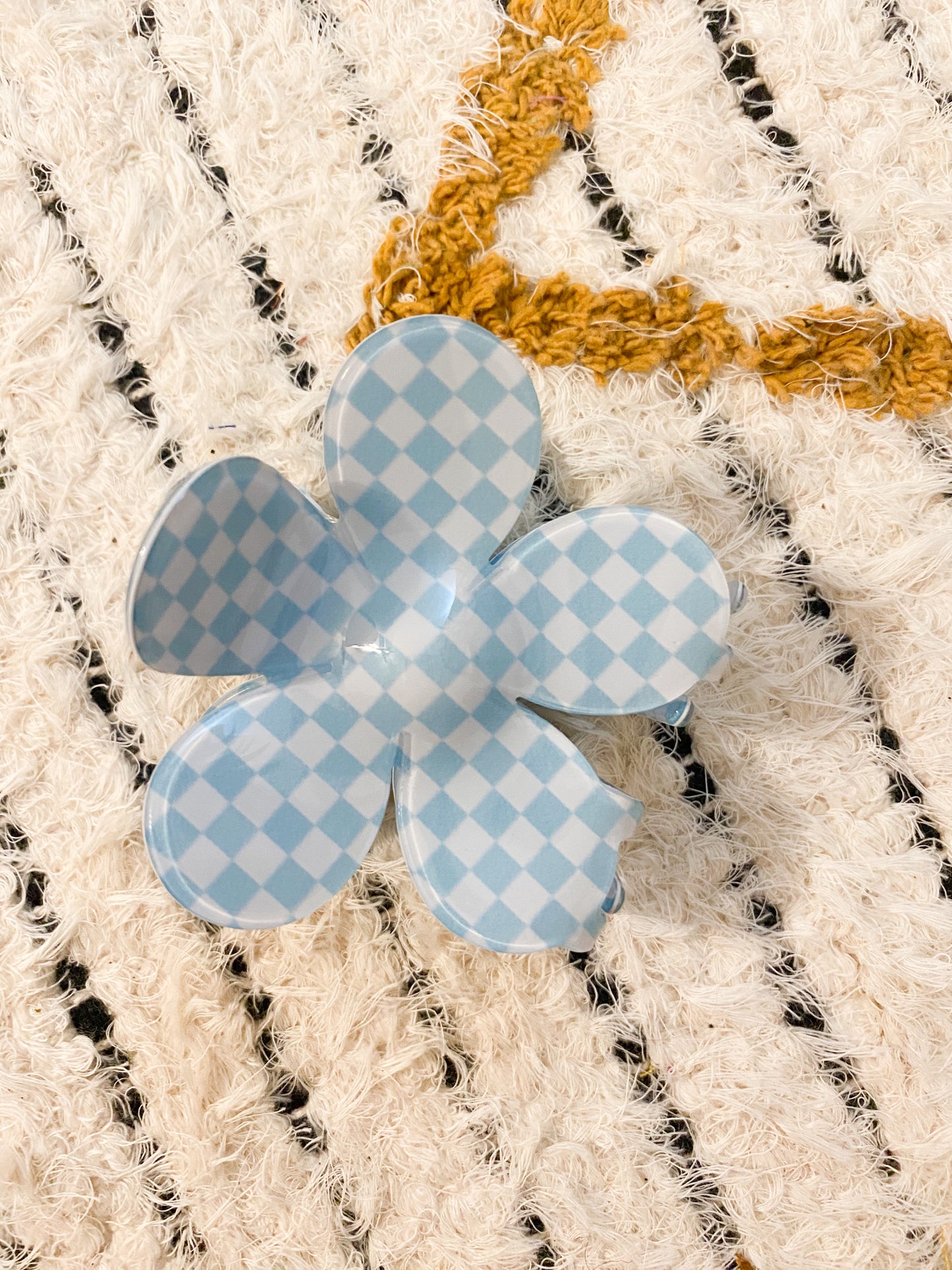 Daisy Flower Claw Clip