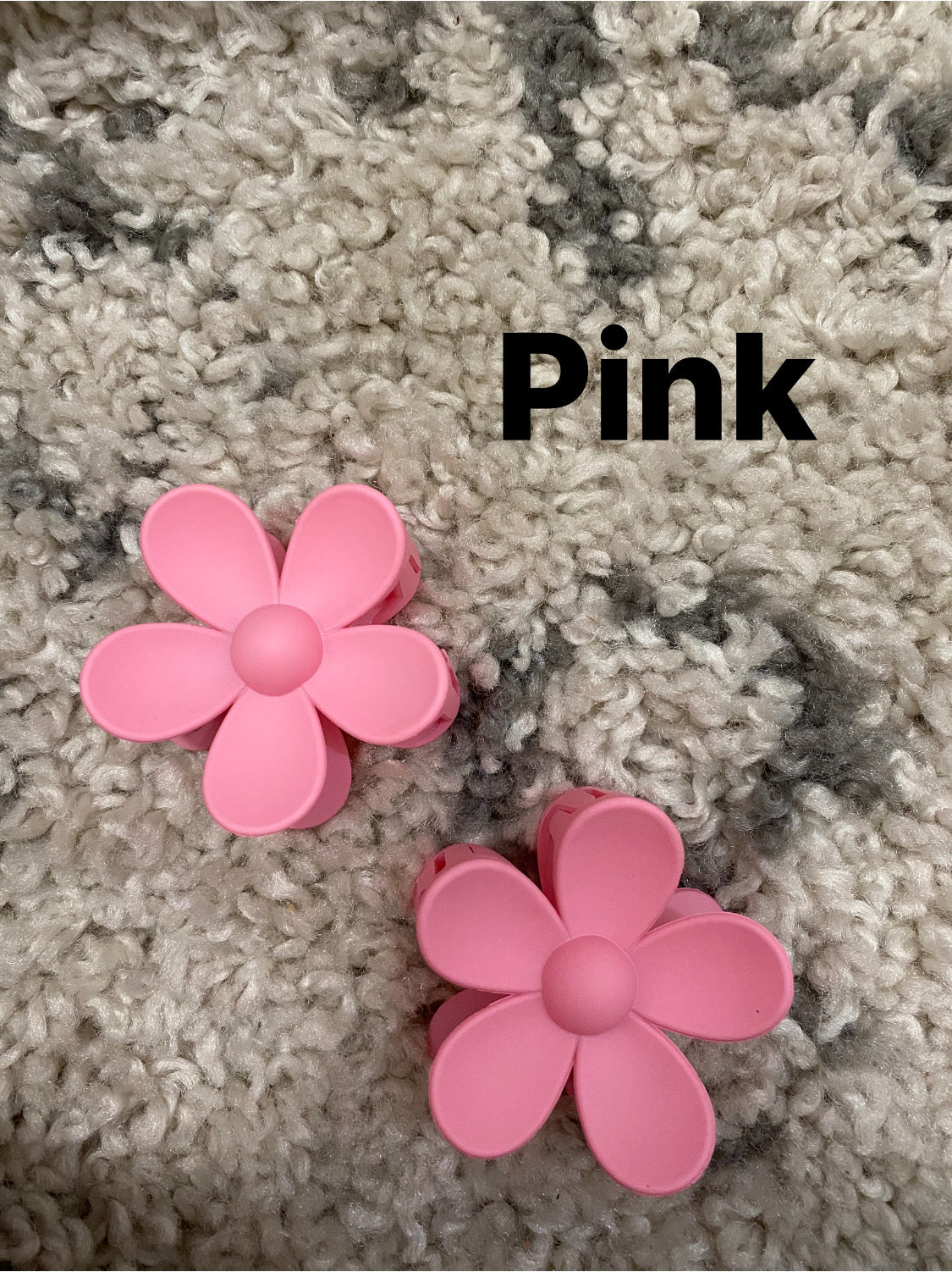 Daisy Flower Claw Clip