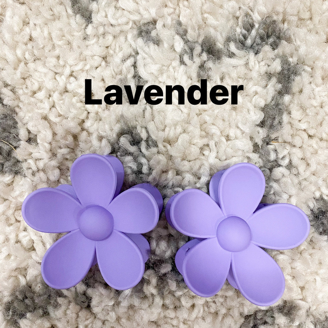 Daisy Flower Claw Clip