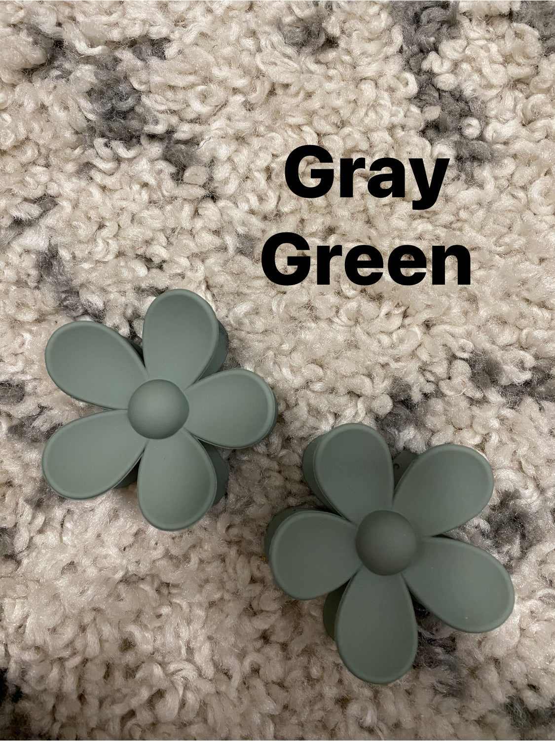 Daisy Flower Claw Clip