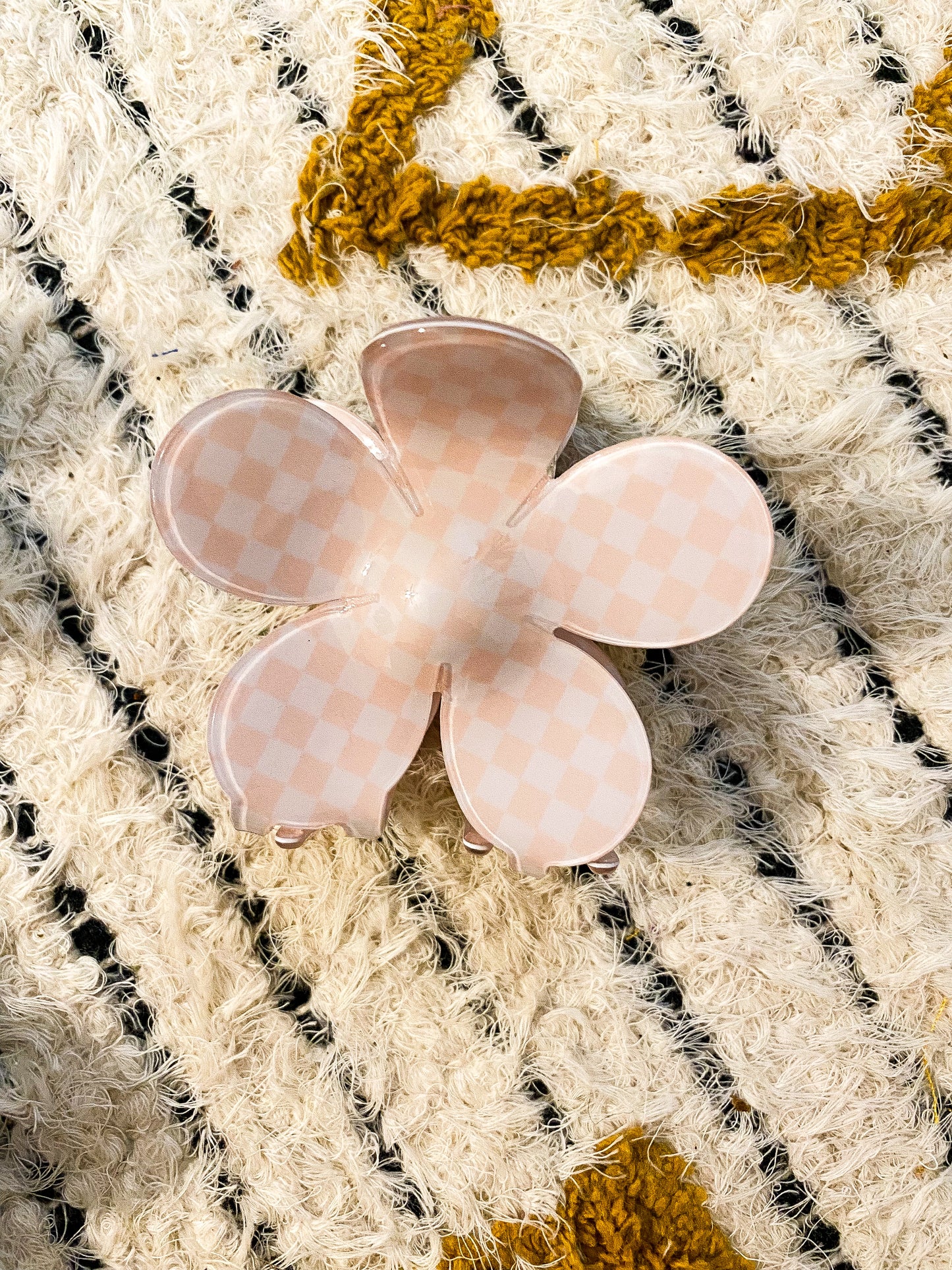 Daisy Flower Claw Clip