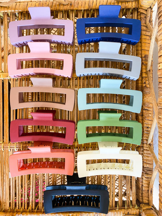 The Meg Jumbo Claw Clip