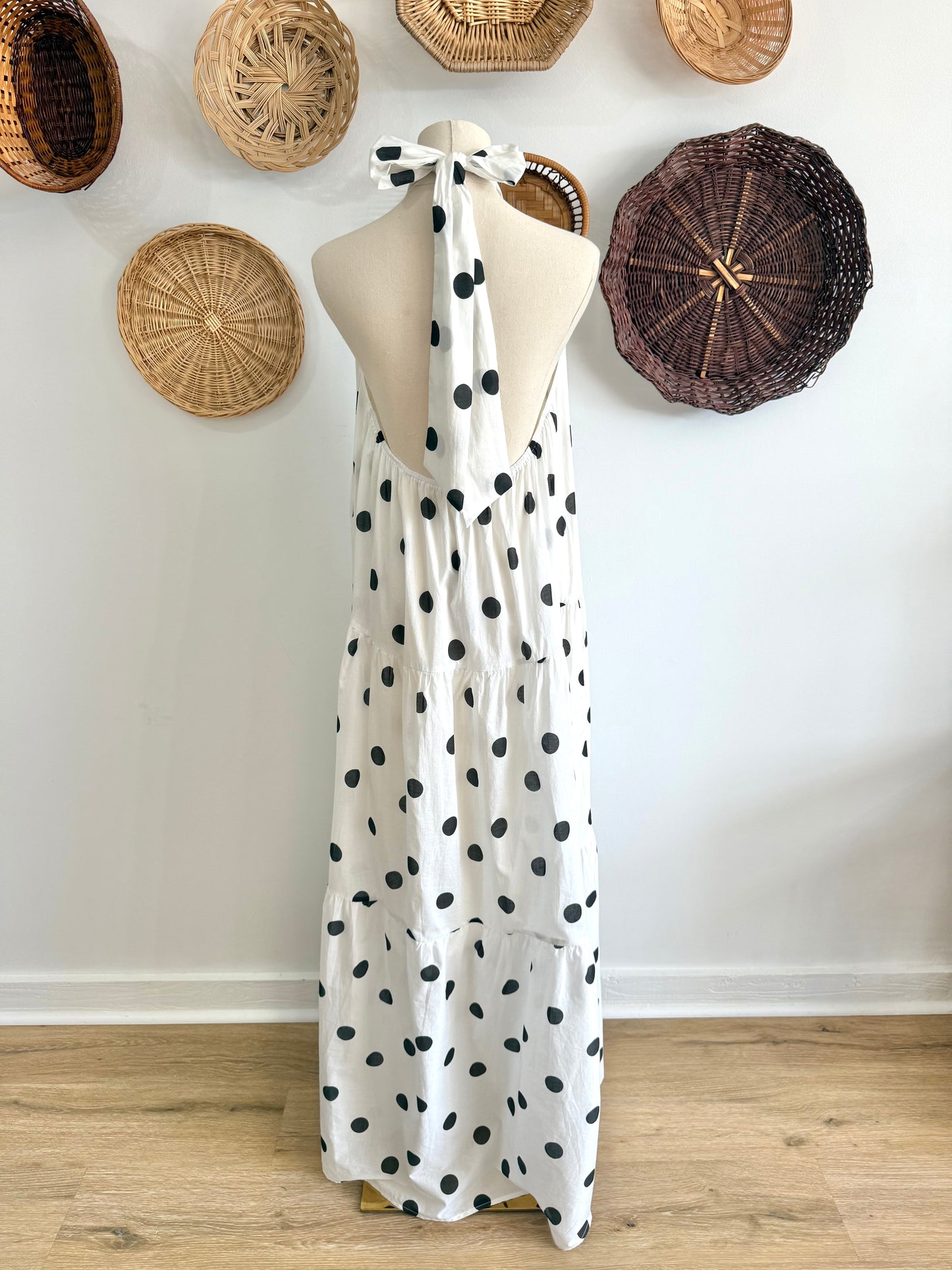 The Dottie Polka Dot Maxi Dress