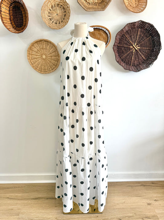 The Dottie Polka Dot Maxi Dress