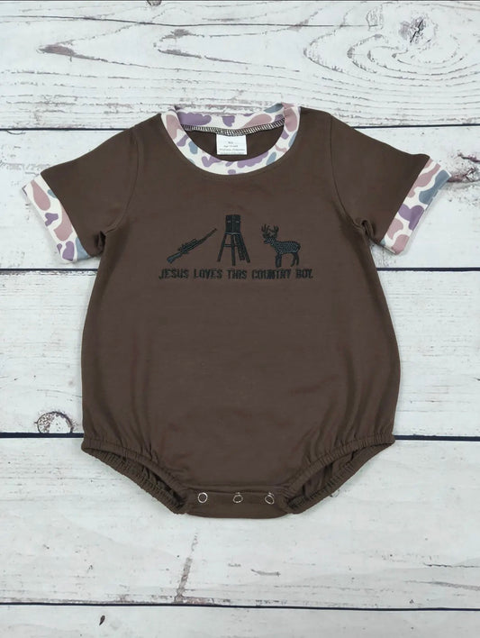 Boy’s “Jesus Loves This Country Boy” Bubble