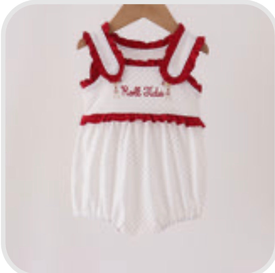 “Roll Tide” Embroidered Cheerleader Bubble
